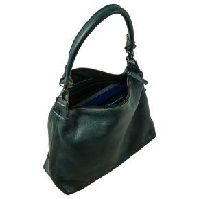 STICKS & STONES Marbella bag sea green