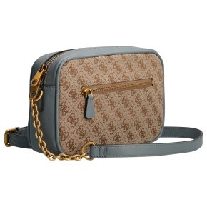 Guess AVIANA camera bag latte powder blue