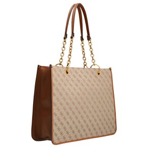 Guess AVIANA Tote Bag  latte/ cognac