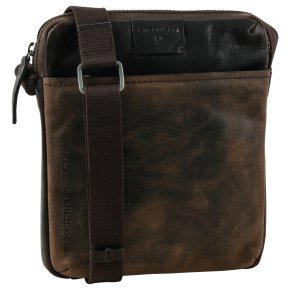 Strellson brick lane marcus shoulderbag dark brown