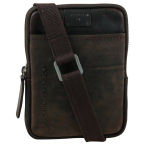 Strellson brick lane brian shoulderbag dark brown