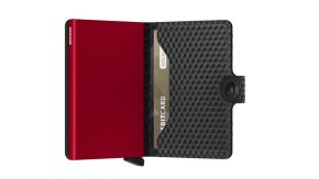 Secrid Miniwallet cubic black-red