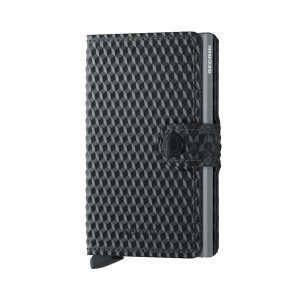 Miniwallet cubic black-titanium