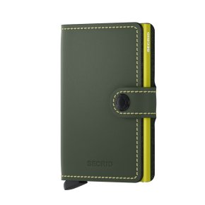 Secrid Miniwallet matte green & lime