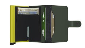 Secrid Miniwallet matte green & lime