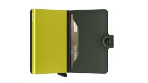 Secrid Miniwallet matte green & lime