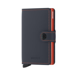 Secrid Miniwallet Matte Nightblue & Orange