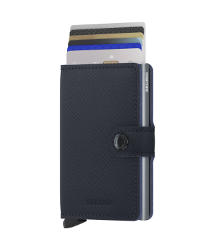 Secrid Miniwallet Saffiano Navy