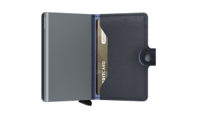 Secrid Miniwallet Saffiano Navy