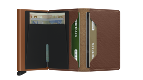 Secrid Slimwallet Saffiano Caramel