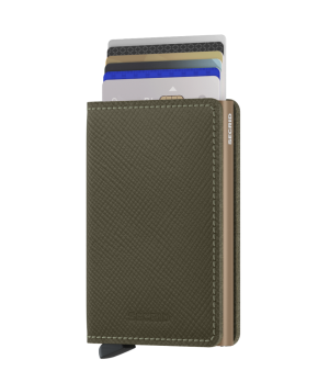 Secrid Slimwallet Saffiano Olive