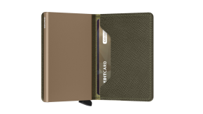 Secrid Slimwallet Saffiano Olive