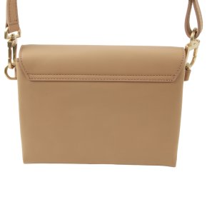 Bree PURE 11 flat crossbody toffee