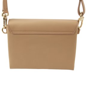 BREE PURE 11 flat crossbody toffee