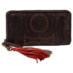 AUERSPERGSTRASSE 6 Clutch Börse chocolat fondent