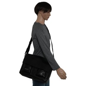 the bridge Laptoptasche Messenger Bag schwarz