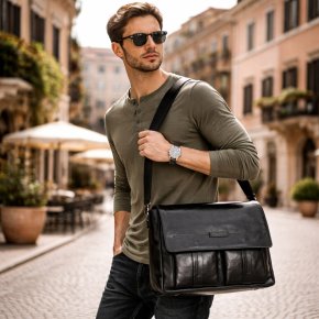 the bridge Messenger schwarz