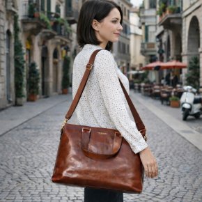 the bridge Business Bag marrone