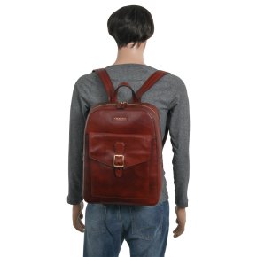 the bridge Rucksack braun