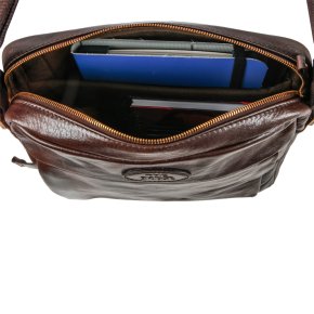 the bridge Messenger Bag mit I-Pad Fach testa di moro