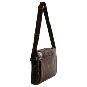 the bridge Messenger Bag mit Laptopfach testa di moro