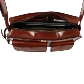 the bridge Herrentasche mit Schirmhalter marrone