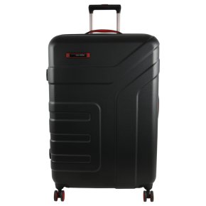 Travelite Vector 4w L Trolley schwarz