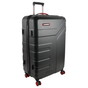 Travelite Vector 4w L Trolley schwarz