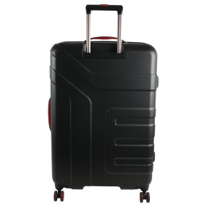 Travelite Vector 4w L Trolley schwarz