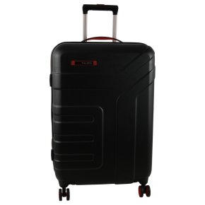 Travelite Vector 4w M Trolley schwarz