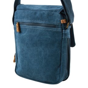 Troop London Across Body Bag Canvas blue