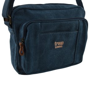 Troop London Across body bag Canvas blue