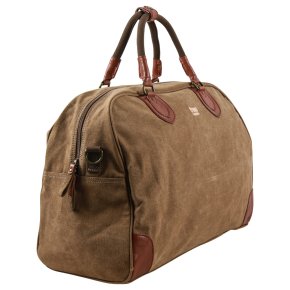 Troop London Weekender Canvas brown