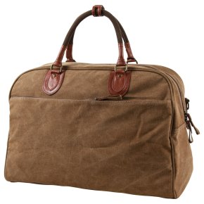 Troop London Weekender Canvas brown