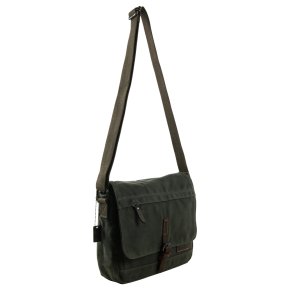 Troop London Messenger Bag dark green