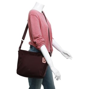  VERBIER IRMA Schultertasche burgundy