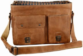 Aunts & Uncles FINN Aktentasche vintage tan