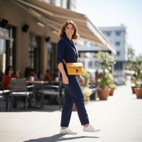 Aunts & Uncles Yao amber Umhängetasche