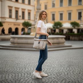 Aunts & Uncles Seki RE Umhängetasche linen