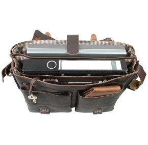  DAN Laptoptasche dark brown