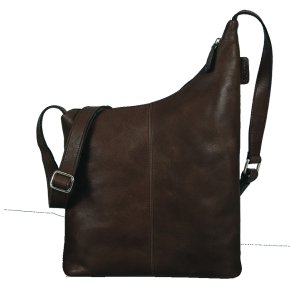 Saccoo ATICO Handtasche dark coffee