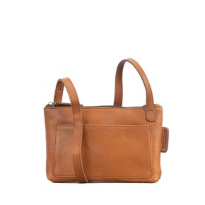 Saccoo INDIOS S Handtasche cognac