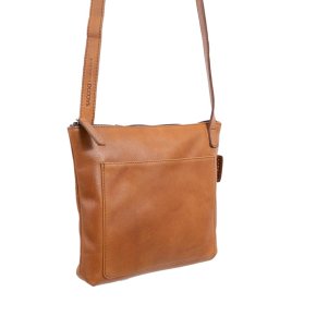 Saccoo INDIOS M Handtasche cognac