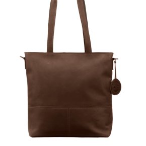 Saccoo Compras Schultertasche chestnut
