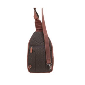Saccoo BAMBA crossbody bag chestnut