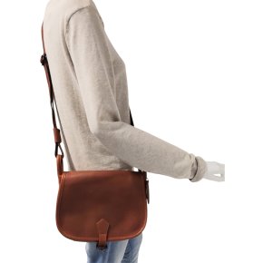 Saccoo TAMBO Handtasche cognac