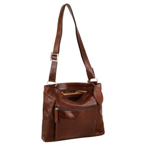 Saccoo Berjemo Schultertasche choco