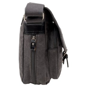 Troop London Messengerbag Canvas black