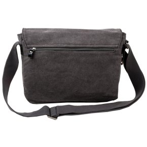 Troop London Messengerbag Canvas black