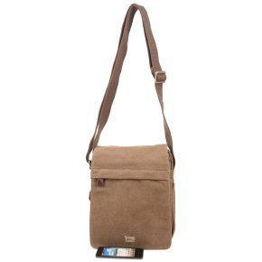 Troop London Across Body  Canvas brown